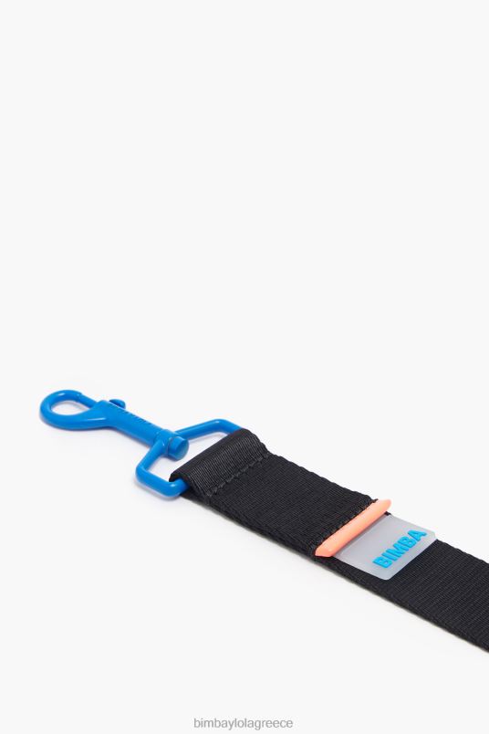 αξεσουάρ Bimba Y Lola λογότυπο λουρί για κατοικίδια L2L28973 μαύρος