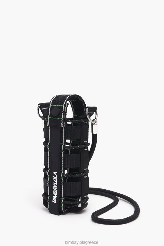 αξεσουάρ Bimba Y Lola νάιλον κάλυμμα μπουκαλιού L2L28898 μαύρος