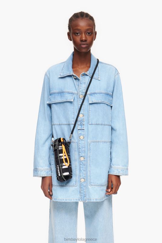 αξεσουάρ Bimba Y Lola νάιλον κάλυμμα μπουκαλιού L2L28898 μαύρος