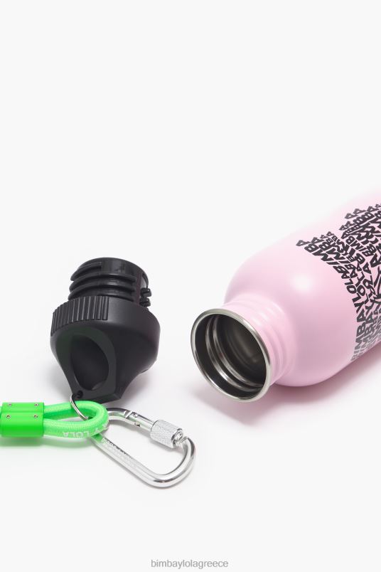αξεσουάρ Bimba Y Lola ελαφρύ μπουκάλι ola από ανοξείδωτο χάλυβα L2L28893 ροζ