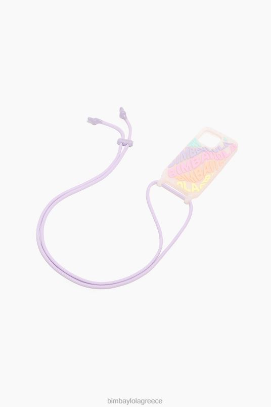 αξεσουάρ Bimba Y Lola λογότυπο διάφανη θήκη iphone 13 L2L28904 πολύχρωμος