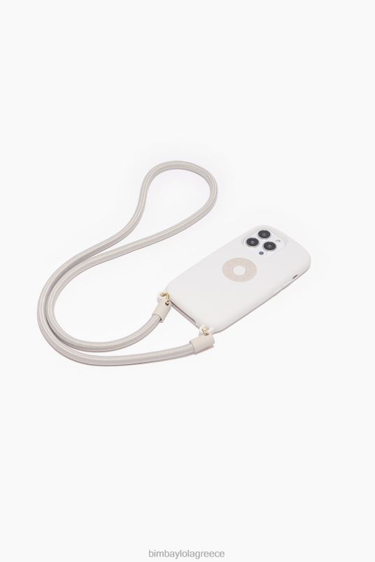 αξεσουάρ Bimba Y Lola Θήκη λογότυπου iphone 13 pro L2L28927 τεφρόχρουν χρώμα