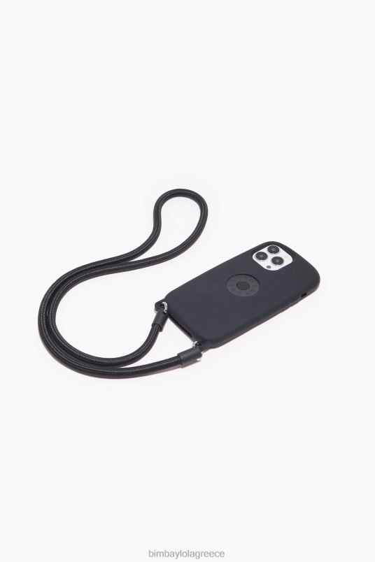 αξεσουάρ Bimba Y Lola Θήκη λογότυπου iphone 13 pro max L2L28924 μαύρος