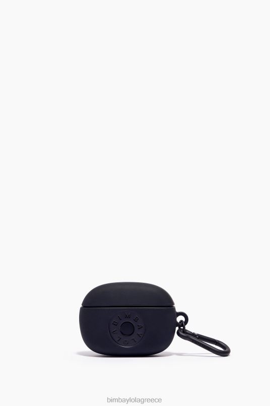 αξεσουάρ Bimba Y Lola θήκη με λογότυπο σιλικόνης airpods pro L2L28940 μαύρος