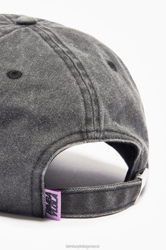 αξεσουάρ Bimba Y Lola βαμβακερό καπάκι L2L28857 μαύρος