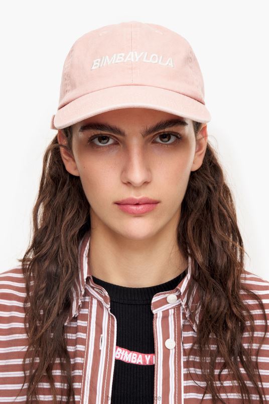 αξεσουάρ Bimba Y Lola βαμβακερό καπάκι L2L28861 ροζ