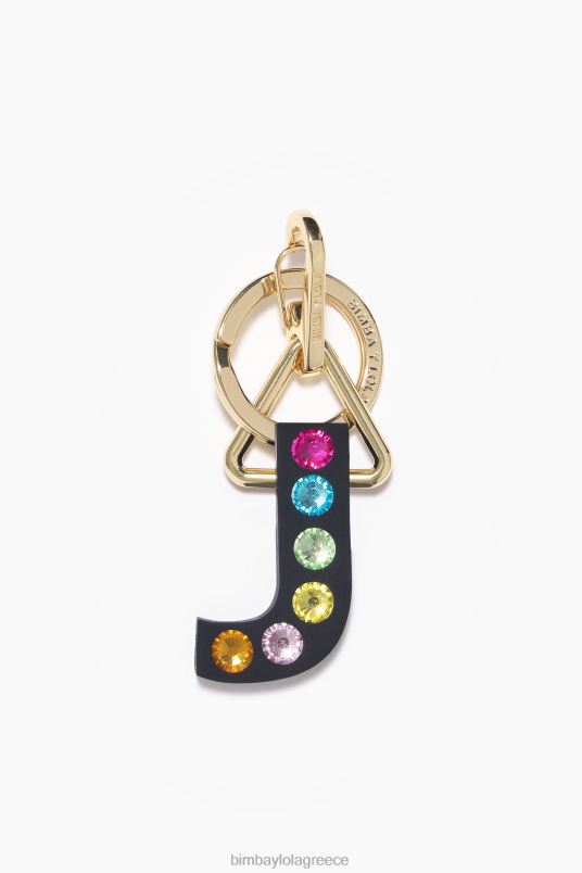 αξεσουάρ Bimba Y Lola μπρελόκ γράμματος σιλικόνης L2L281180 ι