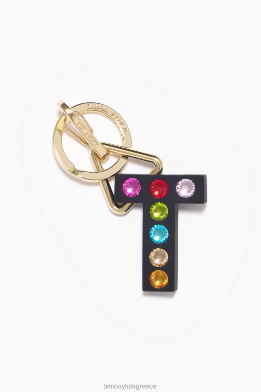 αξεσουάρ Bimba Y Lola μπρελόκ γράμματος σιλικόνης L2L281190 t