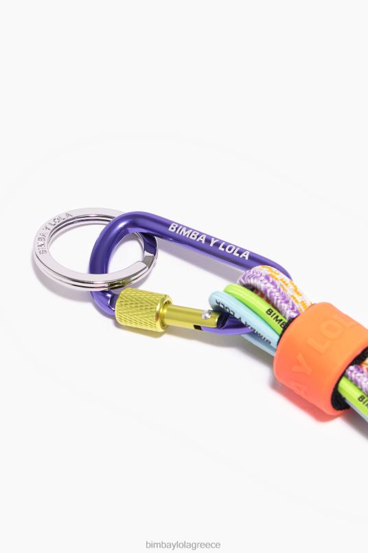 αξεσουάρ Bimba Y Lola μπρελόκ με ζάρια L2L28943 κοράλλι