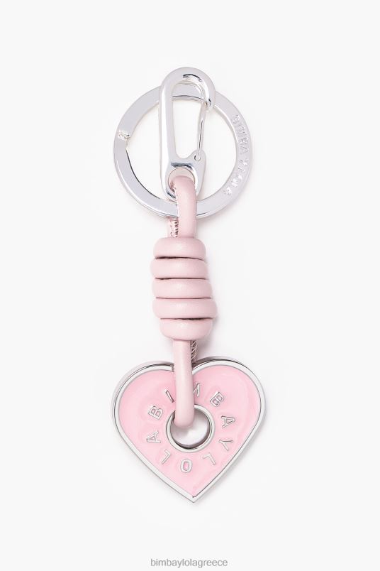 αξεσουάρ Bimba Y Lola μπρελόκ καρδιά L2L28956 ροζ