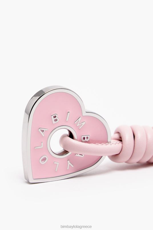 αξεσουάρ Bimba Y Lola μπρελόκ καρδιά L2L28956 ροζ