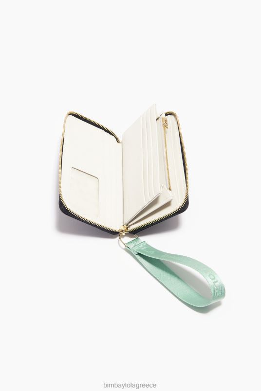 αξεσουάρ Bimba Y Lola δερμάτινο πορτοφόλι L2L281068 μαύρος