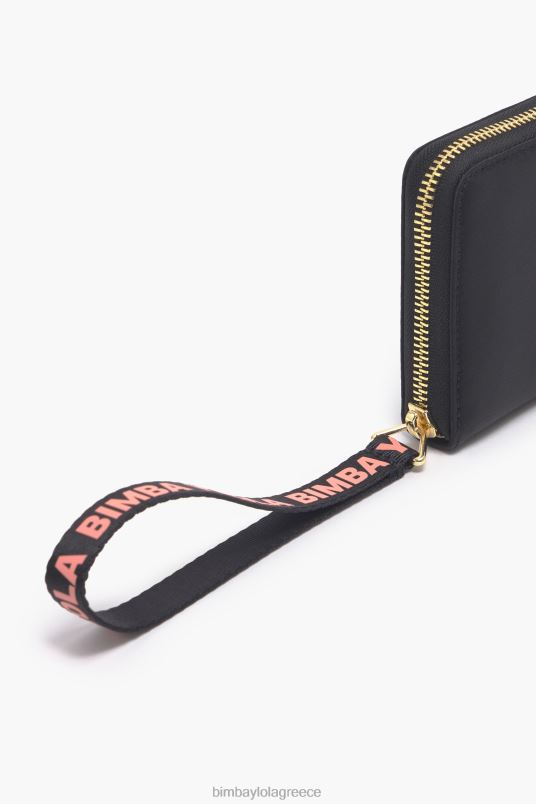 αξεσουάρ Bimba Y Lola νάιλον βιβλίο πορτοφόλι L2L281072 μαύρος