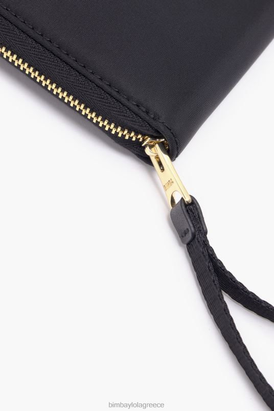 αξεσουάρ Bimba Y Lola νάιλον βιβλίο πορτοφόλι L2L281073 μαύρος