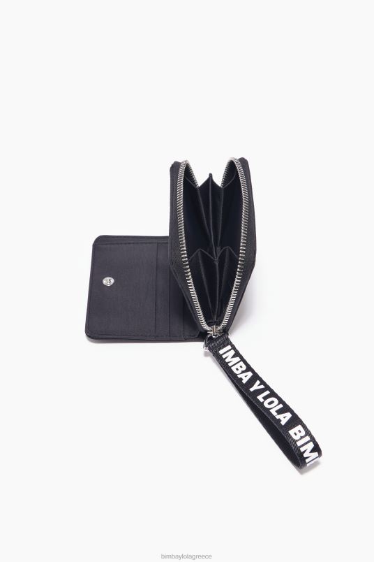 αξεσουάρ Bimba Y Lola πορτοφόλι με νάιλον L2L281132 μαύρος