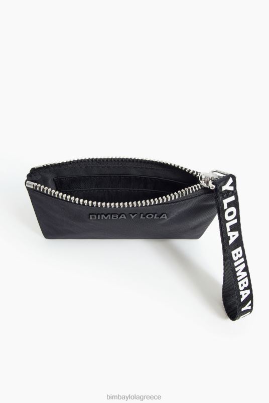 αξεσουάρ Bimba Y Lola ορθογώνιο τσαντάκι νομισμάτων L2L281136 μαύρος