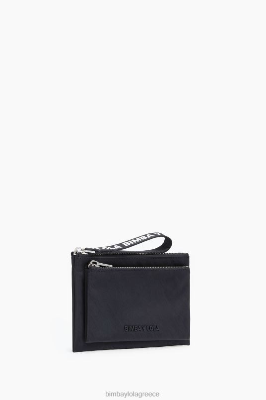 αξεσουάρ Bimba Y Lola νάιλον τσαντάκι L2L281018 μαύρος