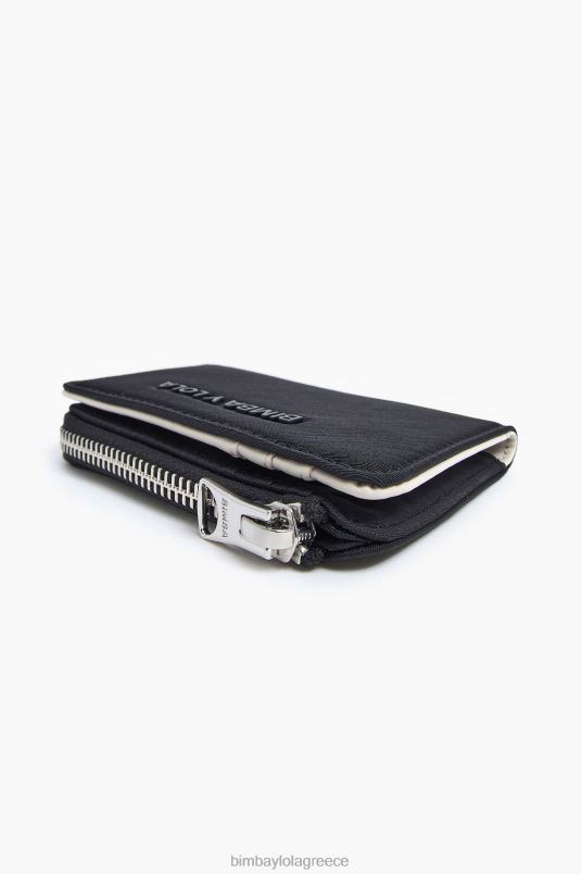 αξεσουάρ Bimba Y Lola νάιλον ορθογώνιο τσαντάκι νομισμάτων L2L281021 μαύρος