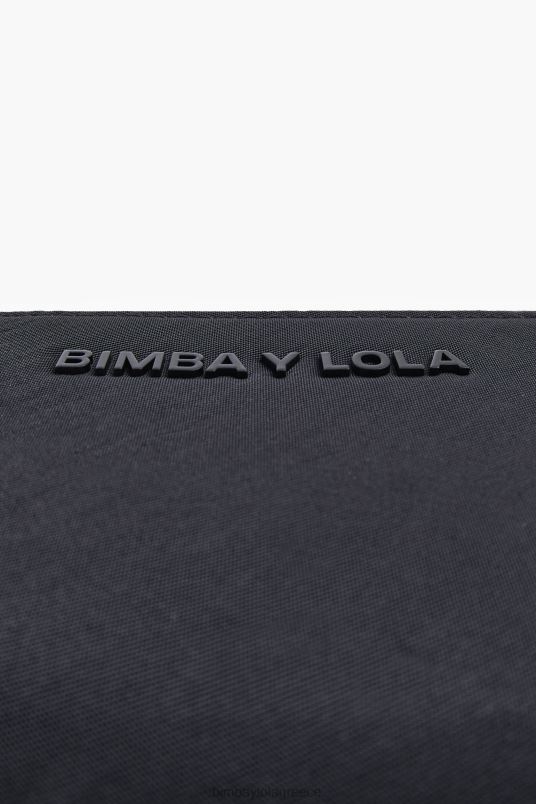 αξεσουάρ Bimba Y Lola νάιλον ορθογώνιο τσαντάκι νομισμάτων L2L281021 μαύρος