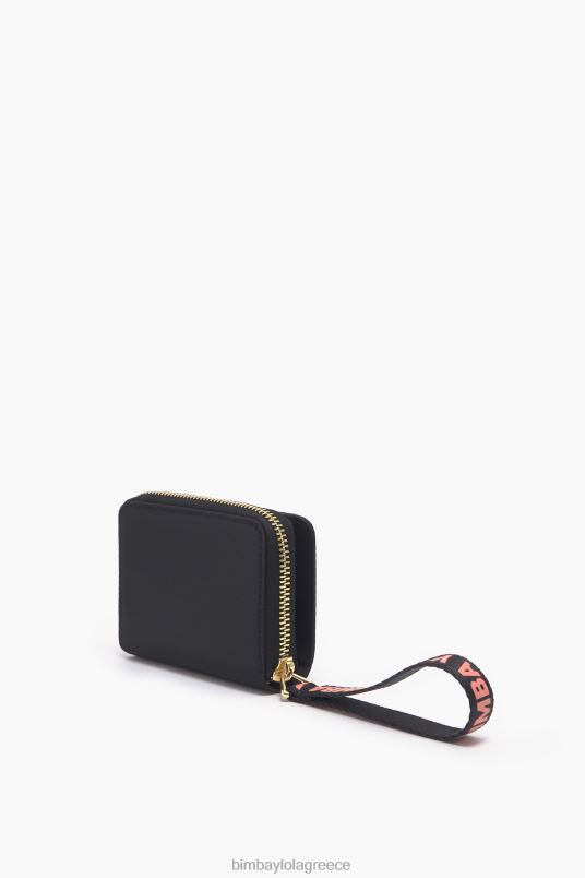 αξεσουάρ Bimba Y Lola νάιλον ορθογώνιο πορτοφόλι L2L281022 μαύρος