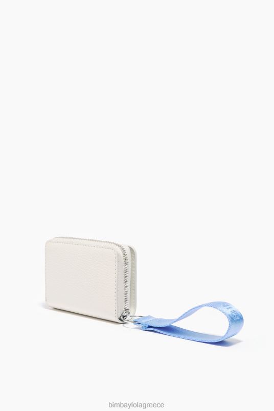 αξεσουάρ Bimba Y Lola δερμάτινο πορτοφόλι L2L281046 άσπρο