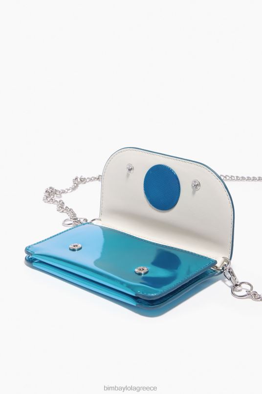 αξεσουάρ Bimba Y Lola πορτοφόλι πατέντας L2L281049 μπλε