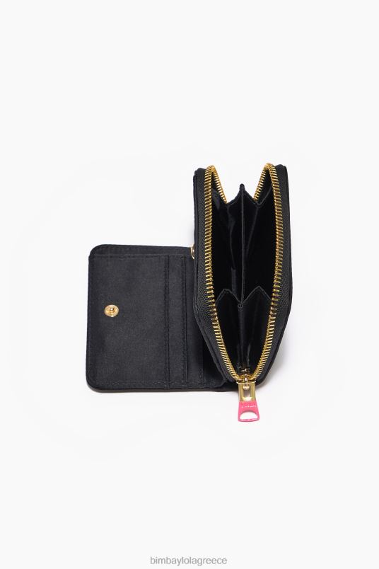 αξεσουάρ Bimba Y Lola πορτοφόλι με νάιλον L2L281058 μαύρος