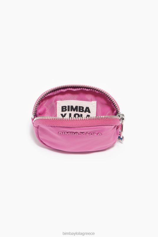 αξεσουάρ Bimba Y Lola νάιλον οβάλ τσαντάκι νομισμάτων L2L281062 ροζ
