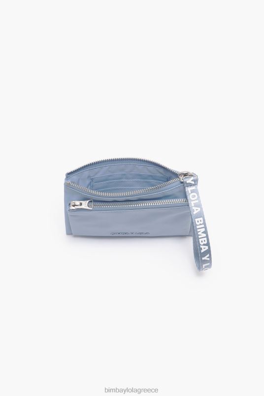 αξεσουάρ Bimba Y Lola νάιλον διπλό πορτοφόλι L2L28979 μπλε