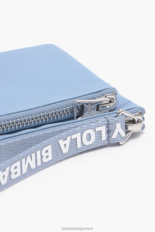 αξεσουάρ Bimba Y Lola νάιλον διπλό πορτοφόλι L2L28979 μπλε