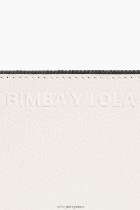 αξεσουάρ Bimba Y Lola δερμάτινο τσαντάκι για νομίσματα L2L28995 άσπρο