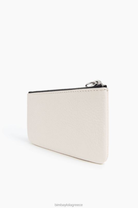 αξεσουάρ Bimba Y Lola δερμάτινο τσαντάκι για νομίσματα L2L28995 άσπρο