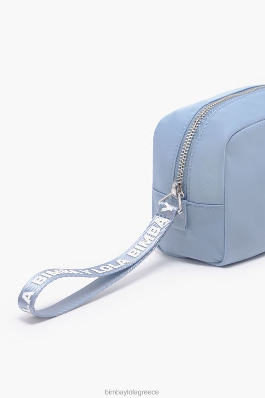 αξεσουάρ Bimba Y Lola νάιλον ορθογώνια θήκη μακιγιάζ L2L281090 μπλε