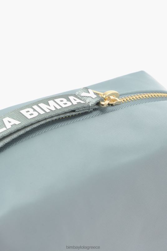 αξεσουάρ Bimba Y Lola νάιλον ορθογώνια θήκη μακιγιάζ L2L281093 ακουαμαρίνης