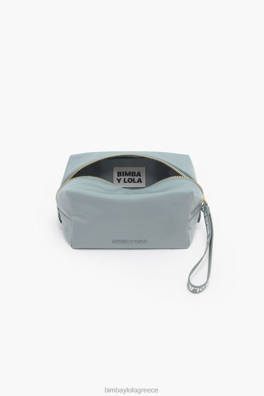 αξεσουάρ Bimba Y Lola νάιλον ορθογώνια θήκη μακιγιάζ L2L281093 ακουαμαρίνης