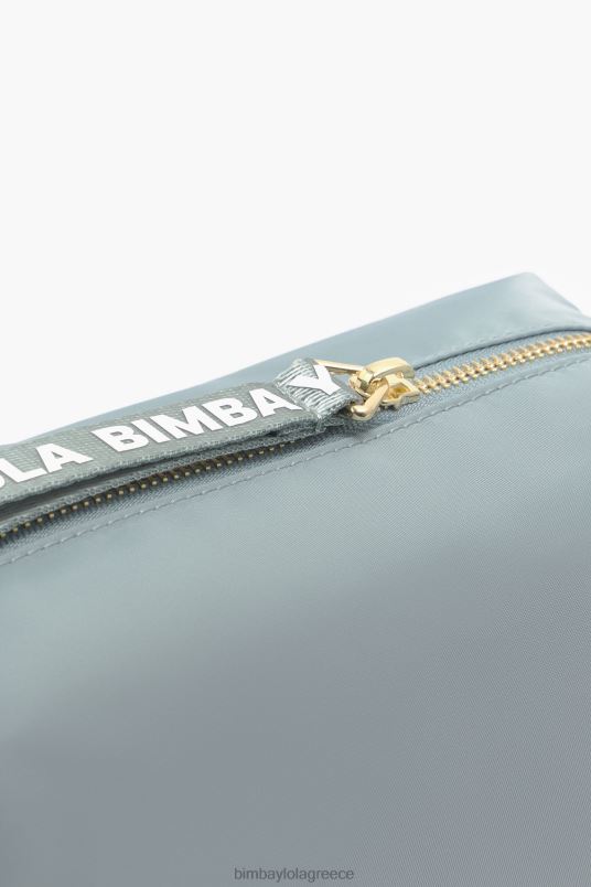 αξεσουάρ Bimba Y Lola νάιλον ορθογώνια θήκη μακιγιάζ L2L281094 ακουαμαρίνης