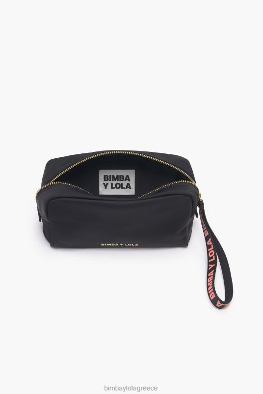 αξεσουάρ Bimba Y Lola νάιλον ορθογώνια θήκη μακιγιάζ L2L281104 μαύρος