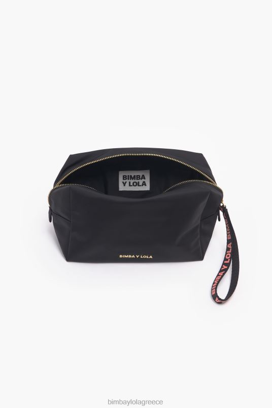 αξεσουάρ Bimba Y Lola νάιλον ορθογώνια θήκη μακιγιάζ L2L281105 μαύρος