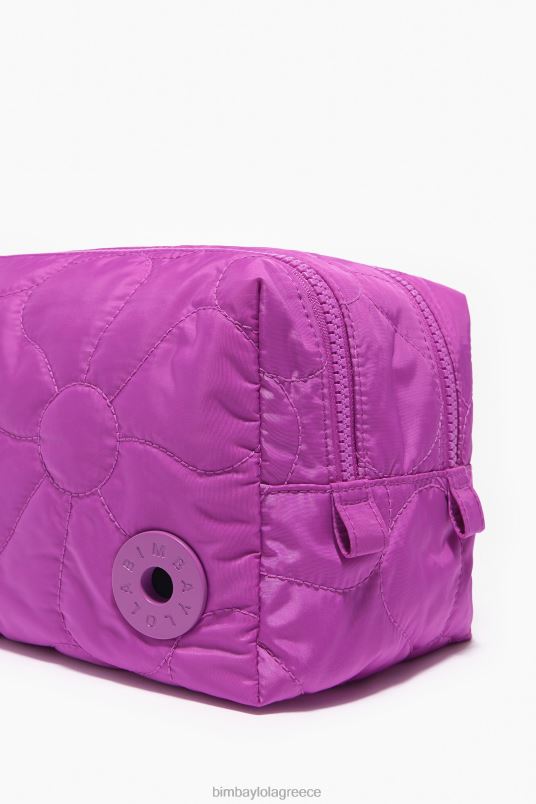 αξεσουάρ Bimba Y Lola νάιλον ορθογώνια θήκη μακιγιάζ L2L281107 ροζ