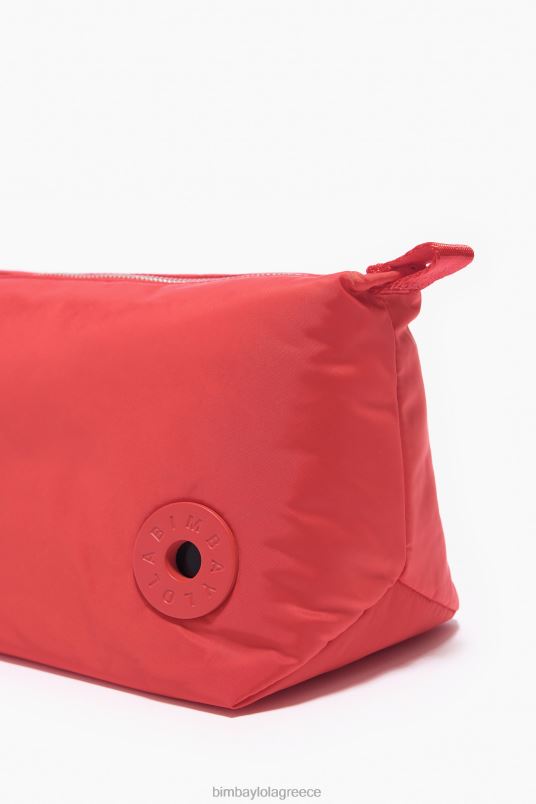 αξεσουάρ Bimba Y Lola νάιλον τραπεζοθήκη μακιγιάζ L2L281110 το κόκκινο