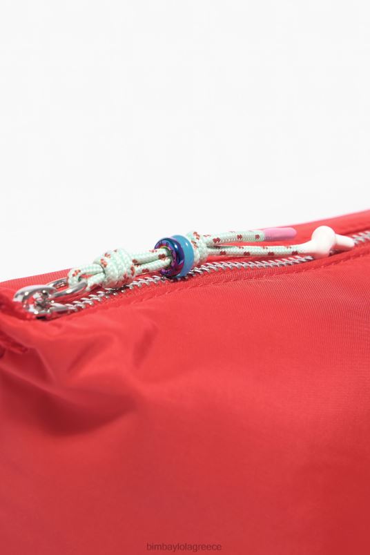 αξεσουάρ Bimba Y Lola νάιλον τραπεζοθήκη μακιγιάζ L2L281110 το κόκκινο