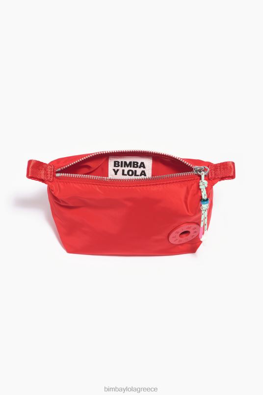 αξεσουάρ Bimba Y Lola νάιλον τραπεζοθήκη μακιγιάζ L2L281112 το κόκκινο