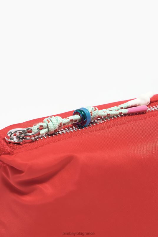 αξεσουάρ Bimba Y Lola νάιλον τραπεζοθήκη μακιγιάζ L2L281112 το κόκκινο