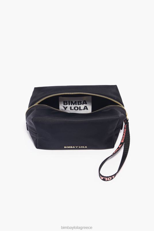 αξεσουάρ Bimba Y Lola νάιλον ορθογώνια θήκη μακιγιάζ L2L281117 μαύρος