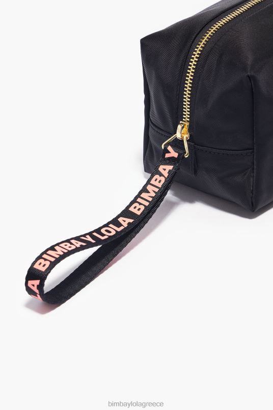 αξεσουάρ Bimba Y Lola νάιλον ορθογώνια θήκη μακιγιάζ L2L281117 μαύρος