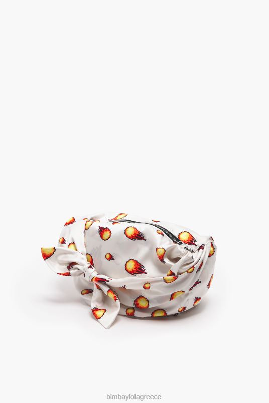 αξεσουάρ Bimba Y Lola νάιλον τσάντα κουβά εκτύπωσης L2L28120 Φωτιά