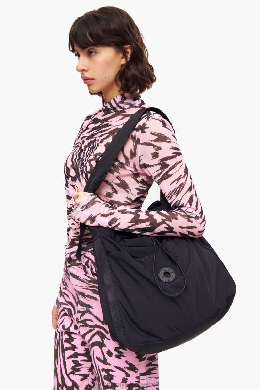 αξεσουάρ Bimba Y Lola νάιλον κουβά τσάντα L2L28128 μαύρος