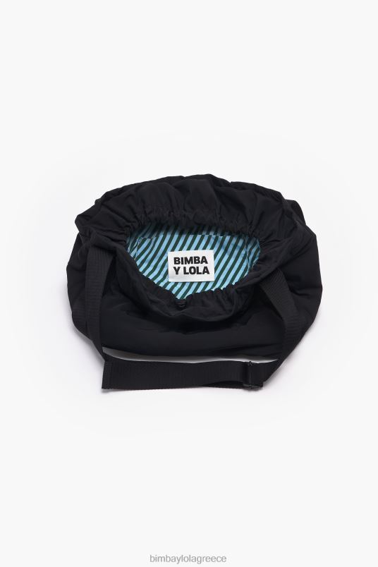 αξεσουάρ Bimba Y Lola νάιλον κουβά τσάντα L2L28128 μαύρος