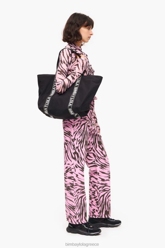 αξεσουάρ Bimba Y Lola νάιλον τσάντα shopper L2L28130 μαύρος