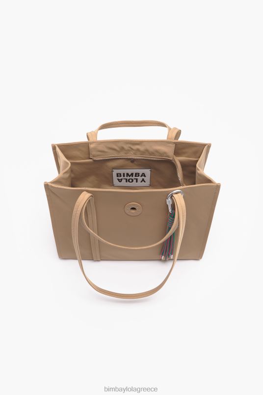 αξεσουάρ Bimba Y Lola νάιλον τσάντα shopper L2L28134 βυρσοδέψω